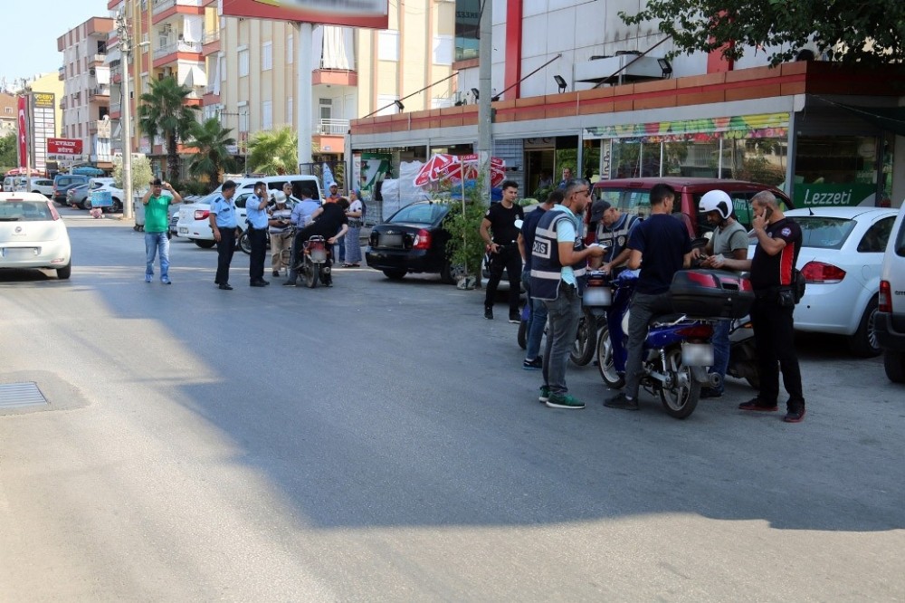 Antalya’da motosiklet denetimi