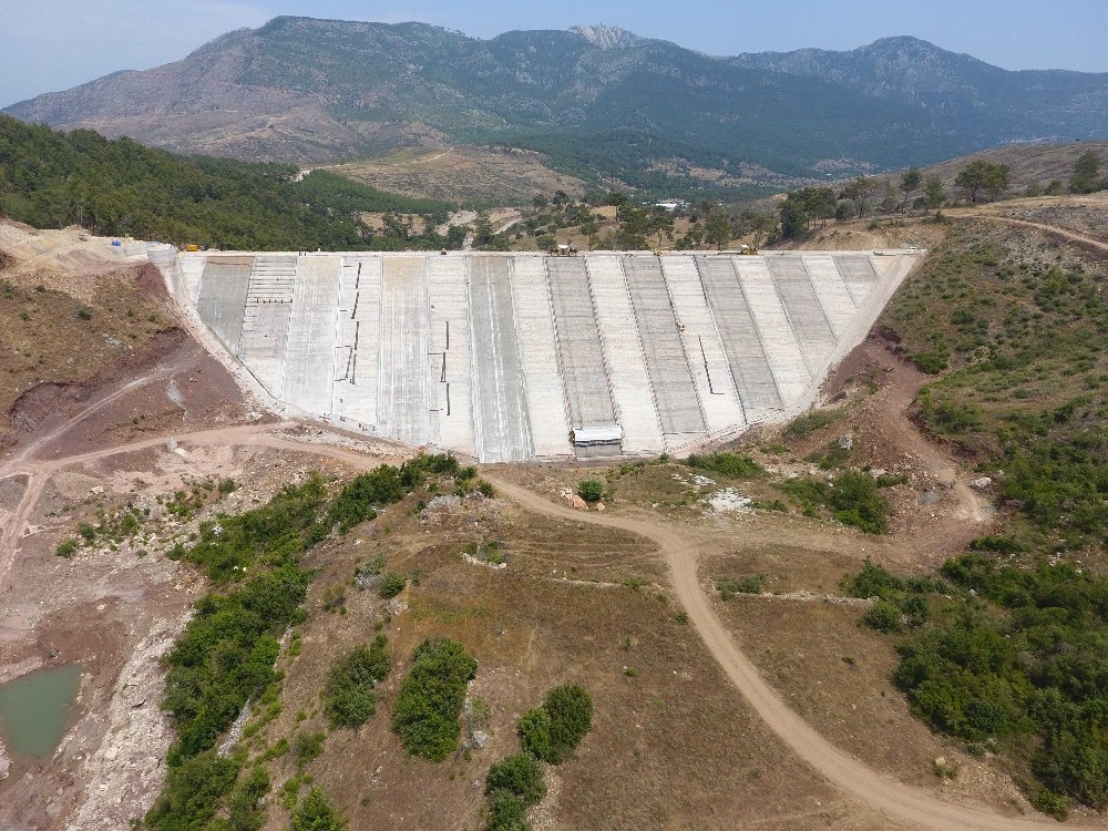 Kumluca Adrasan Barajı’nda sona yaklaşılıyor