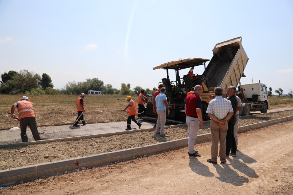 Manavgat Belediyesi’nin yeni asfalt plent tesisi faaliyete geçti