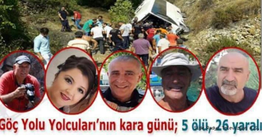 Antalya’da 5 kişinin hayatını kaybettiği tur midibüsü kazası