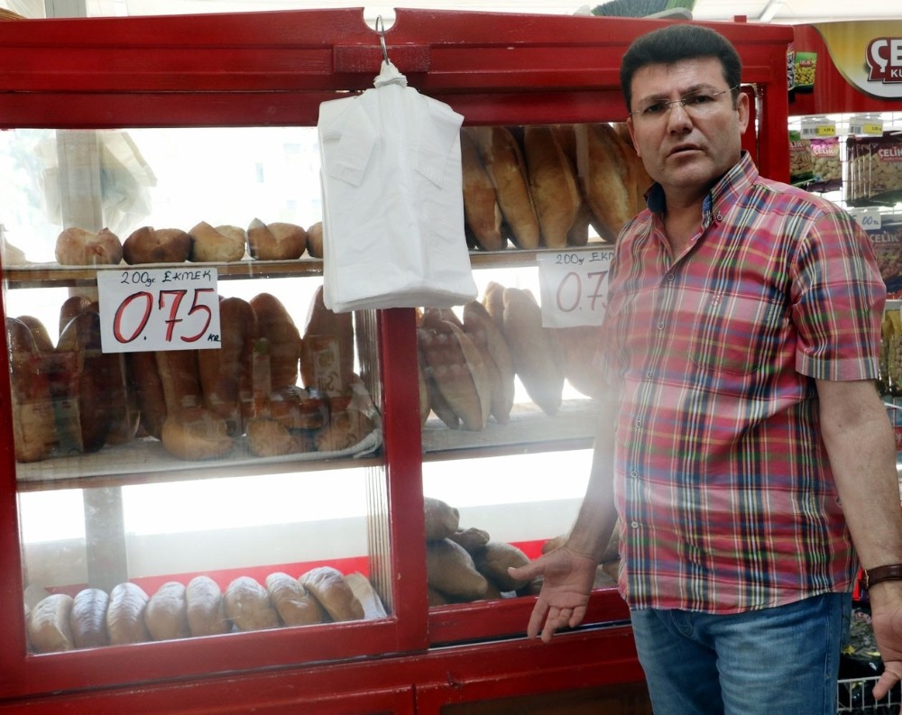 Fiyatı 1 lira olan ekmeği 75 kuruşa satınca, davalık oldu