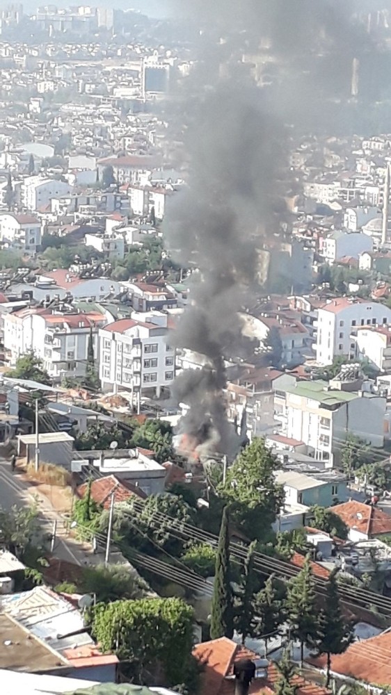 Antalya gecekondu yangını ucuz atlatıldı
