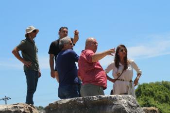 Antalya Tanıtım vakfı, Perge’deki kazı çalışmalarını inceledi