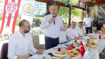 Bakan Çavuşoğlu: “Antalyaspor’umuz bu yıl hak ettiği noktalara gelecek”
