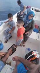 Poyraz bebeğin atlattığı tehlike öncesi tekneden canlı yayın