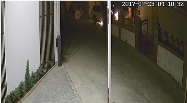 Aracını kundaklayanı bulana 10 bin TL ödül