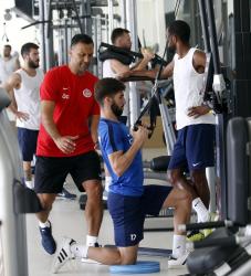 Antalyaspor salonda çalıştı