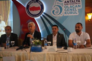 Sağlık-Sen Antalya Şubesi’nin 5.Olağan Genel Kurul Toplantısı