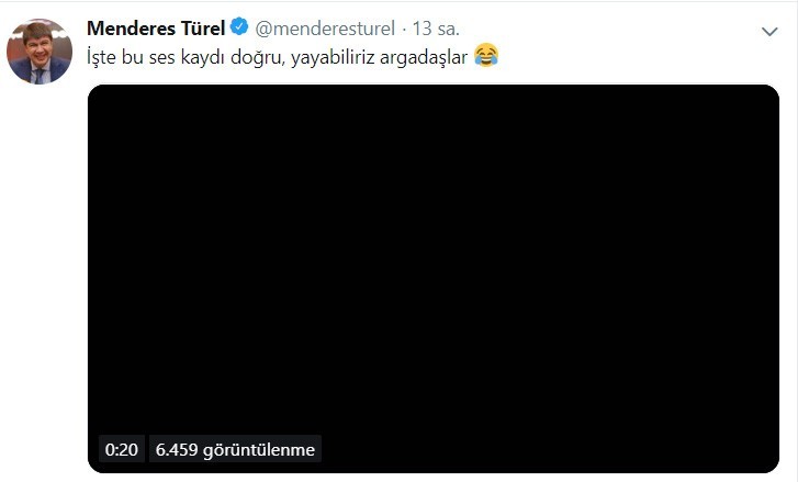 Türel, EDS iddialarına ses kaydı ile cevap verdi