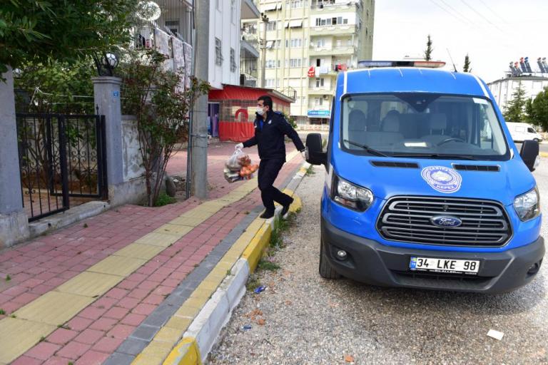 ​Kepez Zabıtası’ndan vefa hizmeti