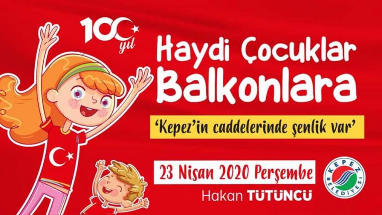 Tütüncü’den çocuklara 23 Nisan sürprizi
