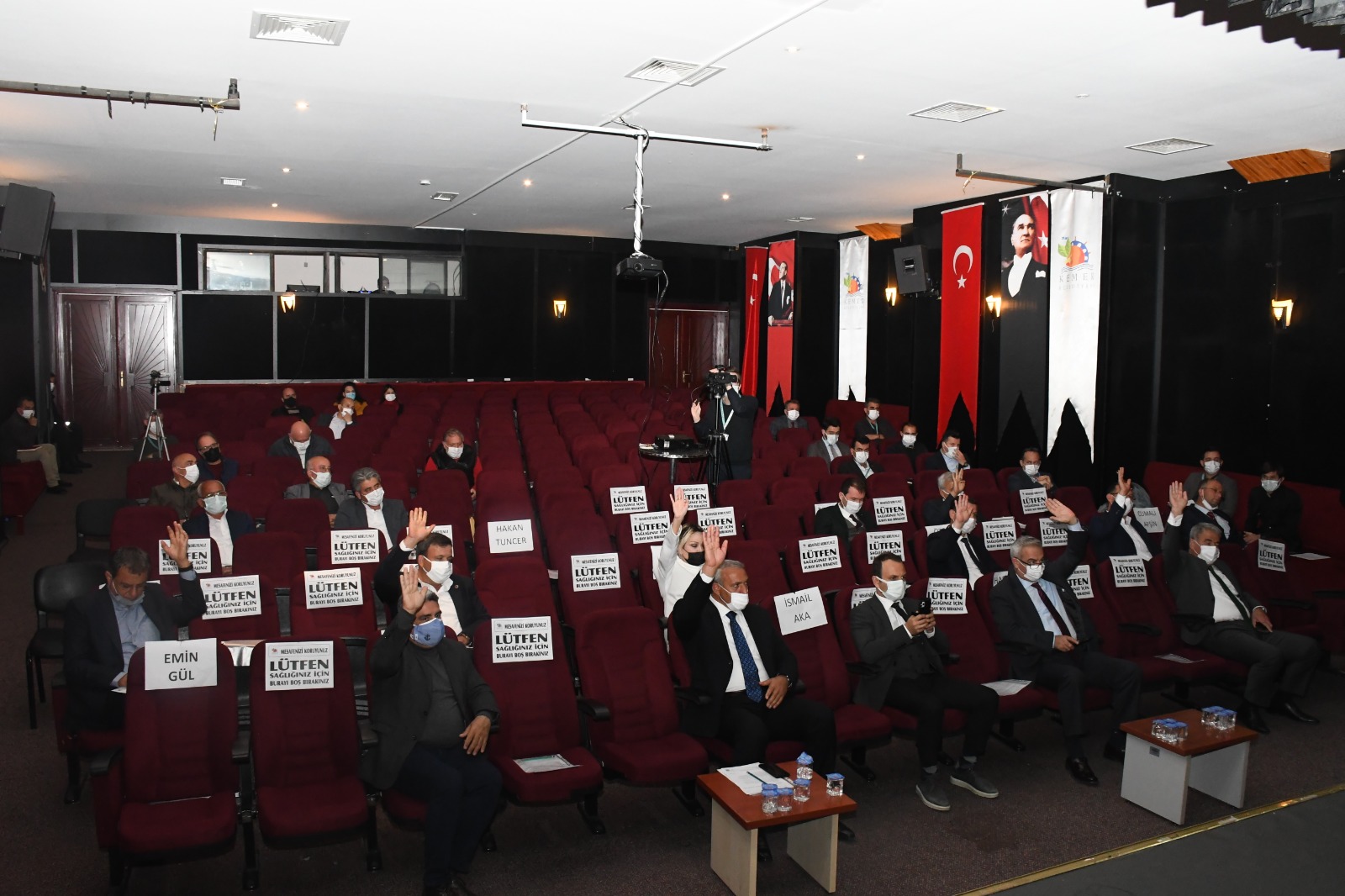 Antalya Kemer Belediyesi Mart ayı meclis toplantısı