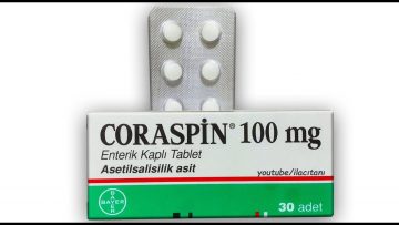 CORASPIN 100 mg 30 tablet Nedir? CORASPIN 100 mg