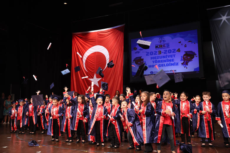 Büyükşehir kreşlerinde mezuniyet coşkusu