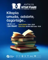 15.Antalya Kitap Fuarı 3 Ekim’de başlıyor