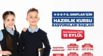   Kepez’in YKS ve Destek Eğitim Kursları 15 Eylül’de başlıyor
