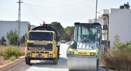 Kepez’den Odabaşı Mahallesi’nde 7 sokakta asfalt hamlesi