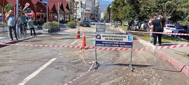ASAT Kumluca Meydan Mahallesi’nde içme suyu hattını yenileyecek