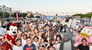 Kepez’in Söz Vatandaşta buluşmalarında çocuklara özel renkli etkinlik