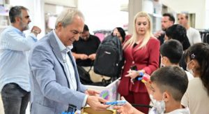 Kepez’den lösemi tedavisi gören çocuklara eğitim desteği