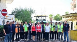 Kepez’in Kültür Mahallesi’ne sıcak asfalt