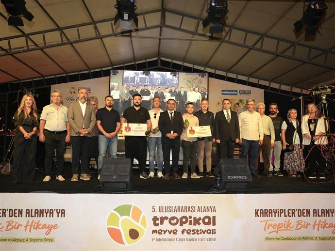 Alanya'da 5. Uluslararası Tropikal Meyve Festivali Başladı