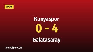 Galatasaray deplasmanda Konyaspor’u farklı geçti