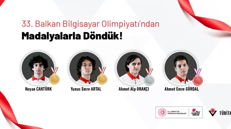 Genç Yazılımcılar 33. Balkan Bilgisayar Olimpiyatı’ndan 4 Madalyayla Döndü