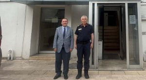 İl Jandarma Komutanı Bekmez’den Muratpaşa Kaymakamı Kara’ya Ziyaret