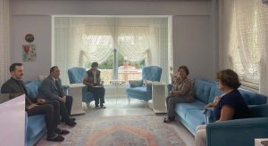 Kaymakam İhsan Kara Şehit Ramazan Ercan’ın Ailesini Ziyaret Etti