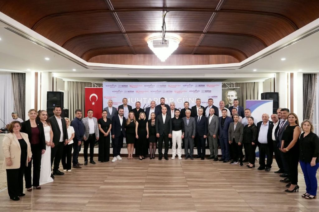 Konyaaltı’nda Muhtarlar Günü Kutlaması