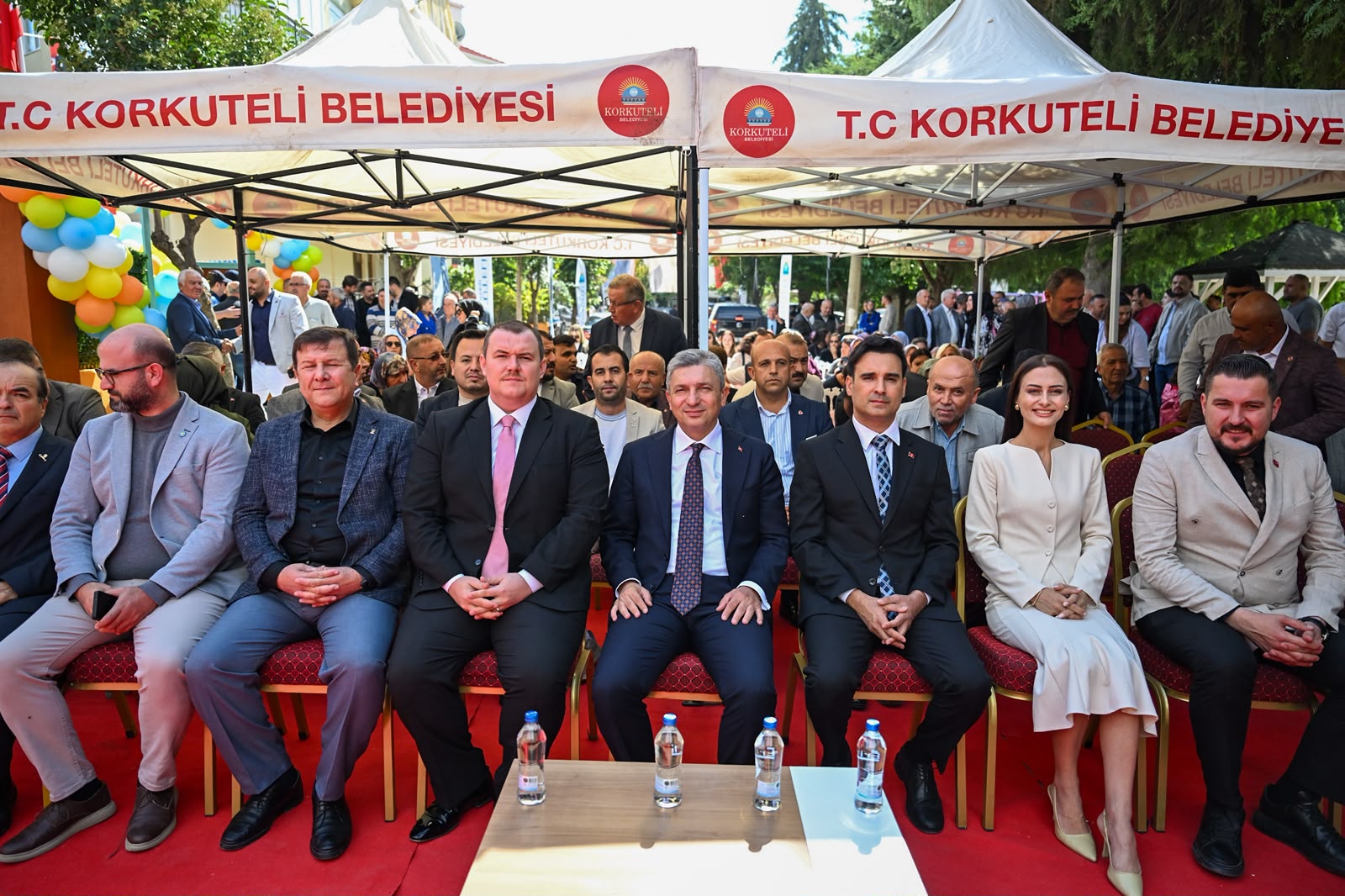 Korkuteli'nde çifte açılış heyecanı