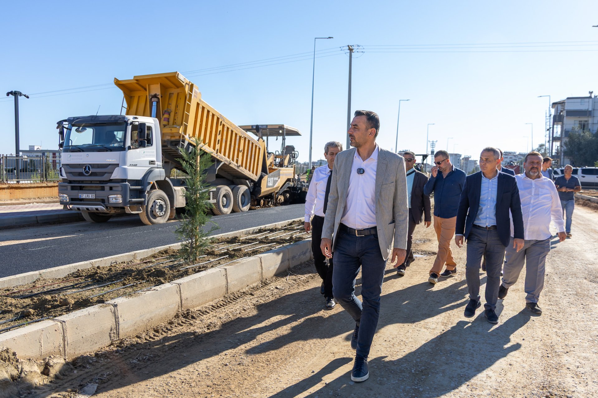 Manavgat Ulukapı Caddesi'nde asfalt çalışmaları başladı